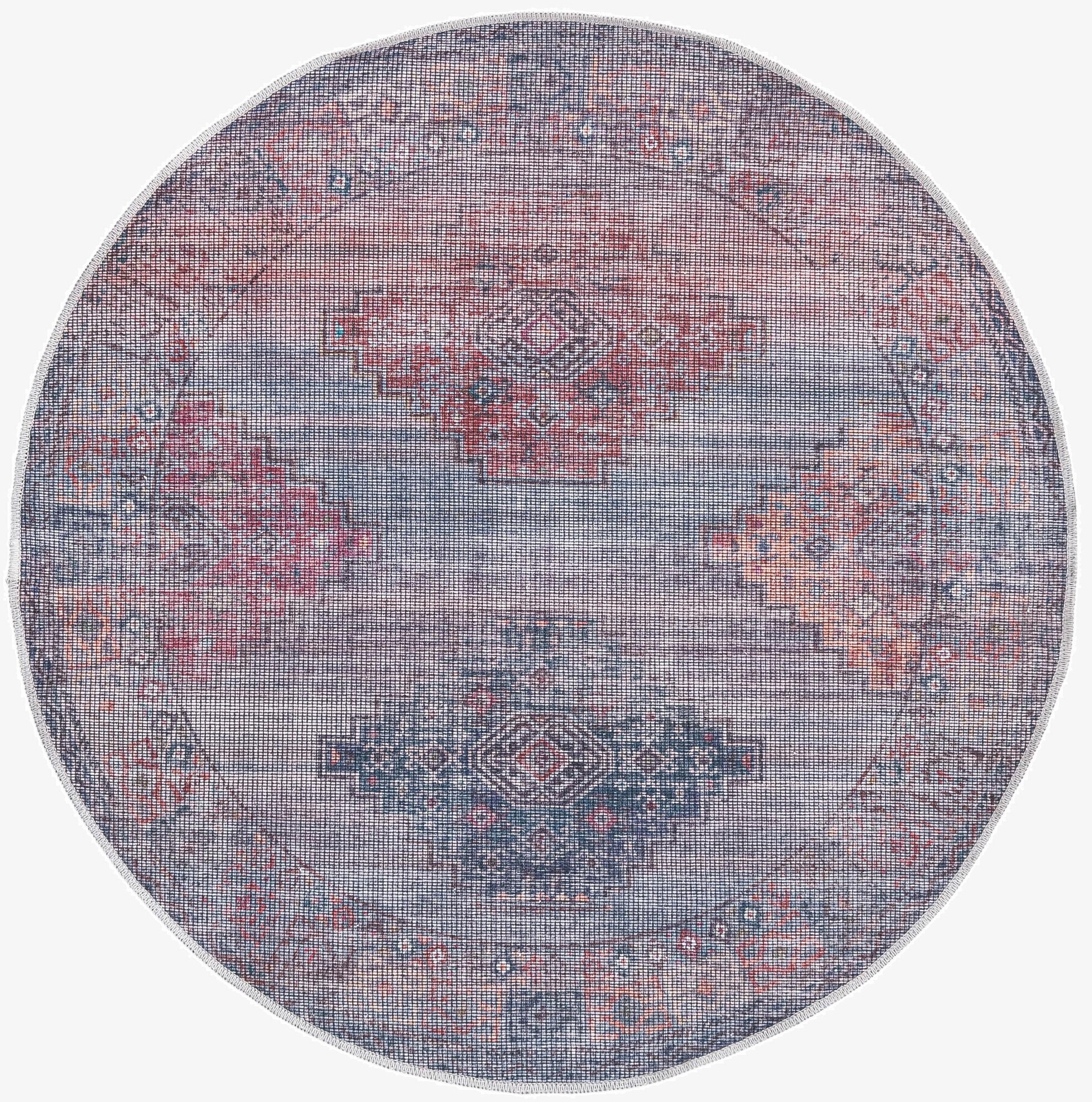  4' x 4'  Washable Sisu Round Rug