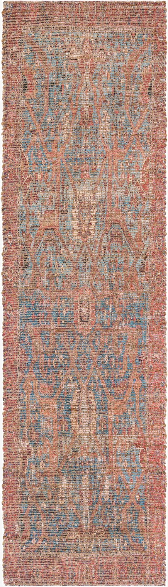  2' 2 x 8' Chenille Jute Runner Rug