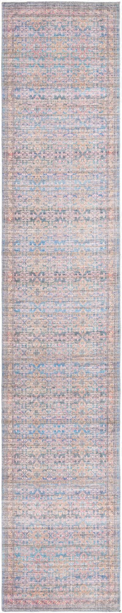  2' 7 x 14'  Washable Nostalgia Runner Rug