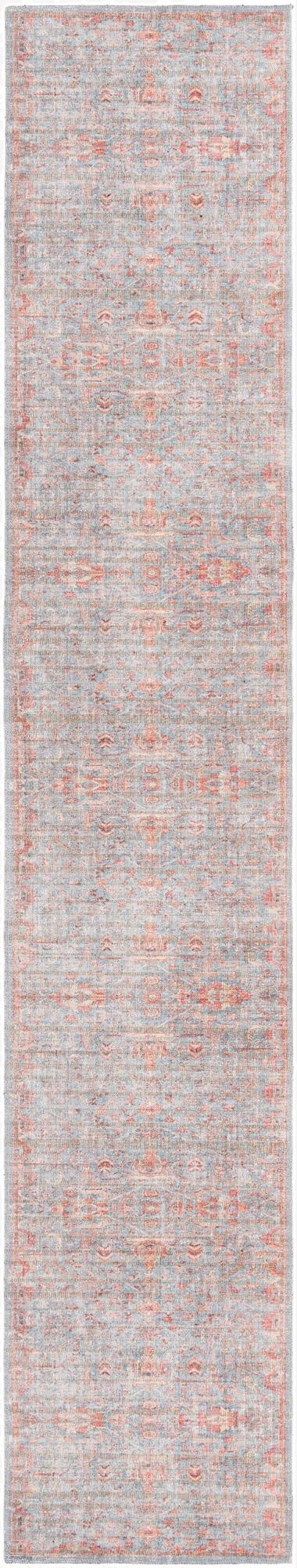  2' 7 x 14'  Washable Nostalgia Runner Rug