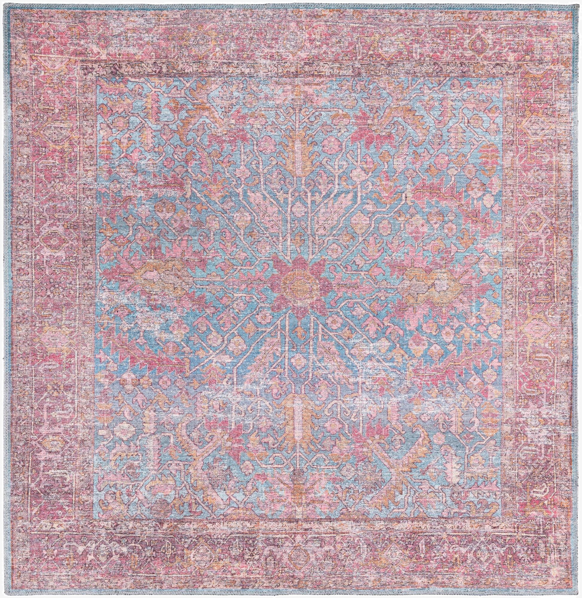  5' 3 x 5' 3  Washable Mangata Square Rug