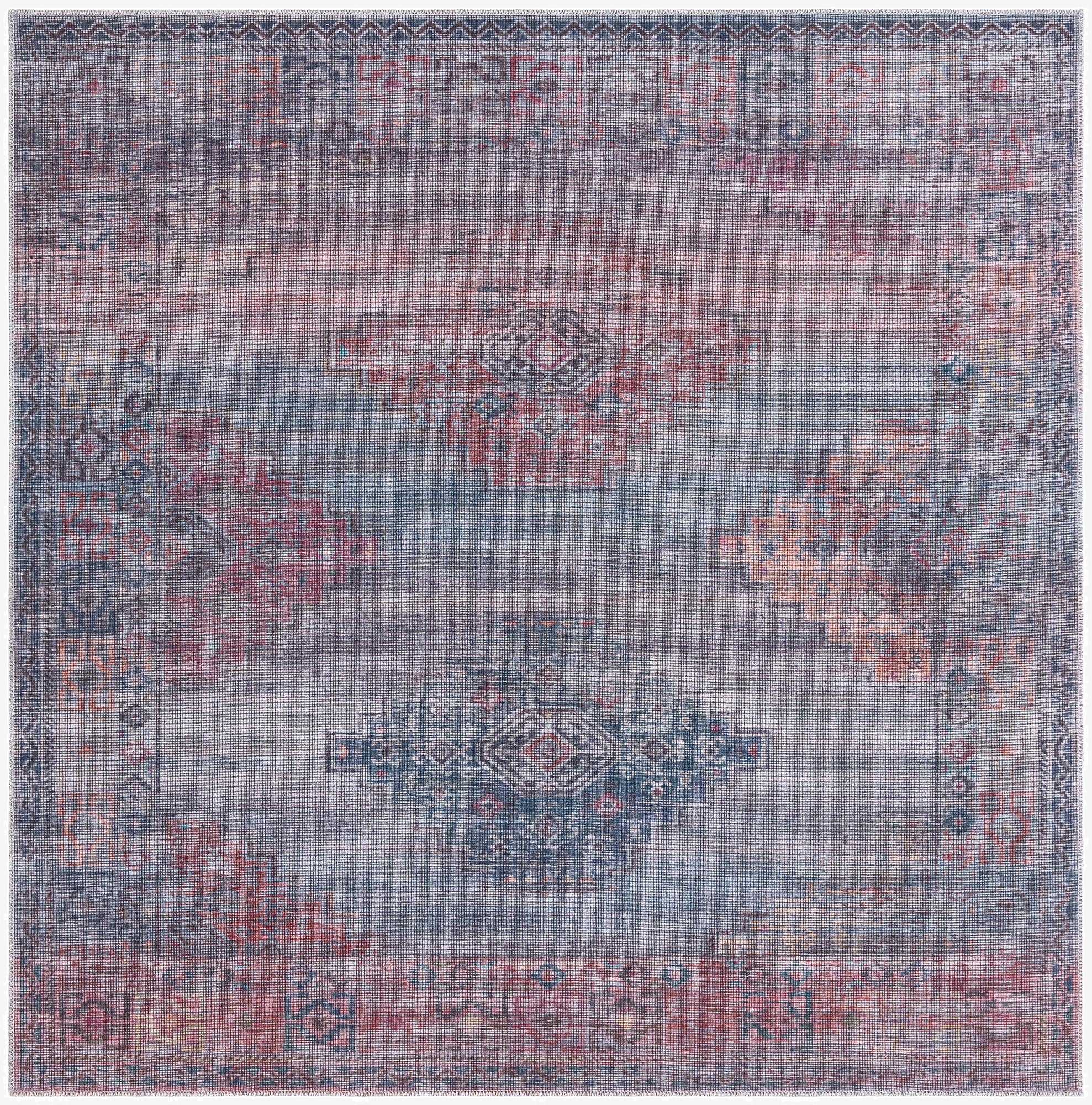 7' 3 x 7' 3  Washable Sisu Square Rug