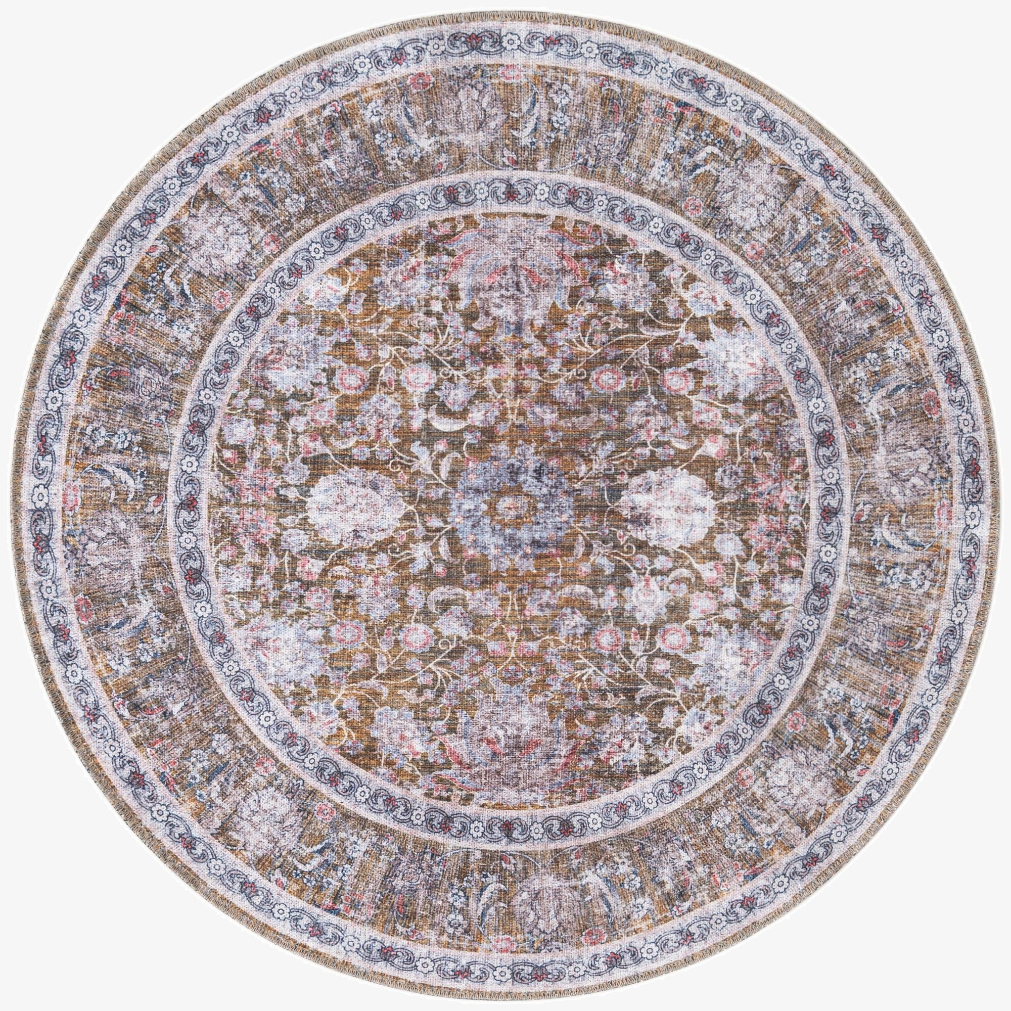  4' x 4' Yara Round Rug