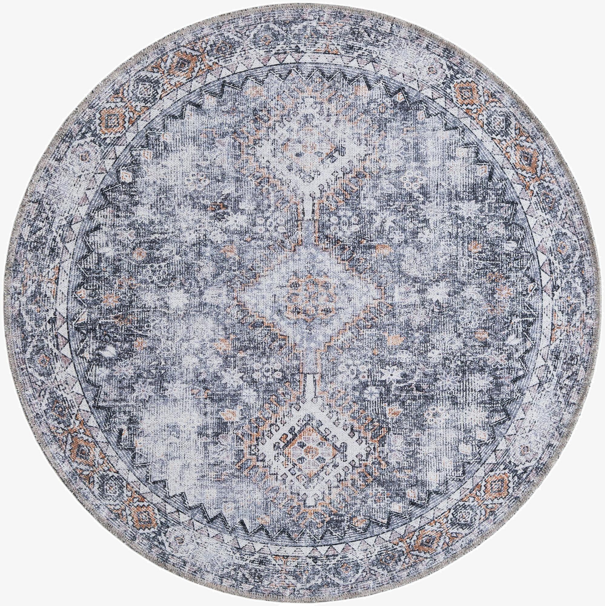  4' x 4' Yara Round Rug