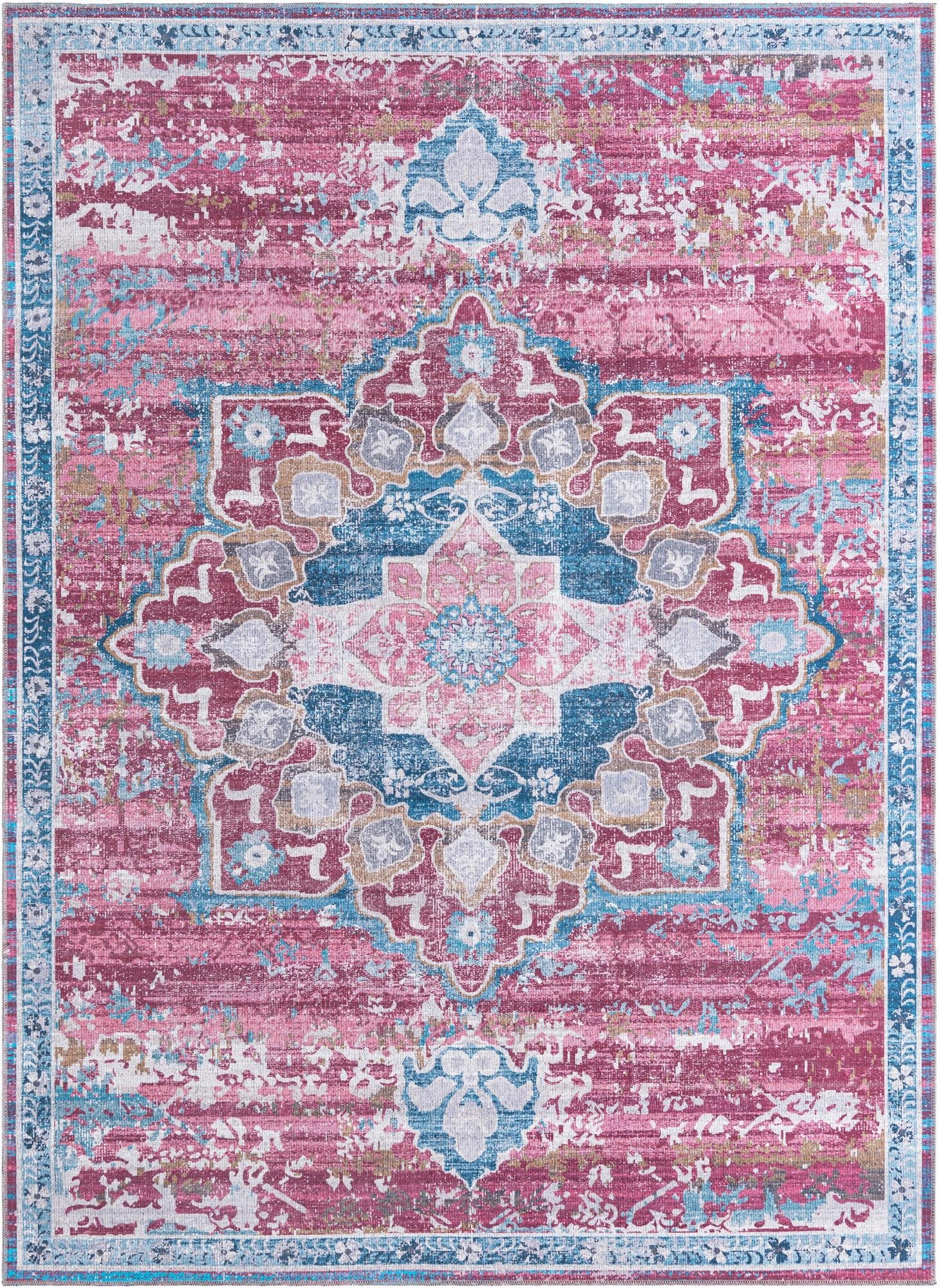  10' 6 x 14'  Washable Francesca Rug