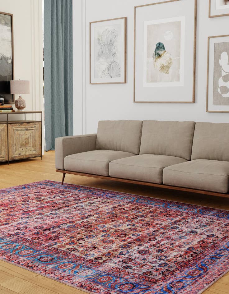 Detail image of  9' 2 x 12'  Washable Maahru Rug