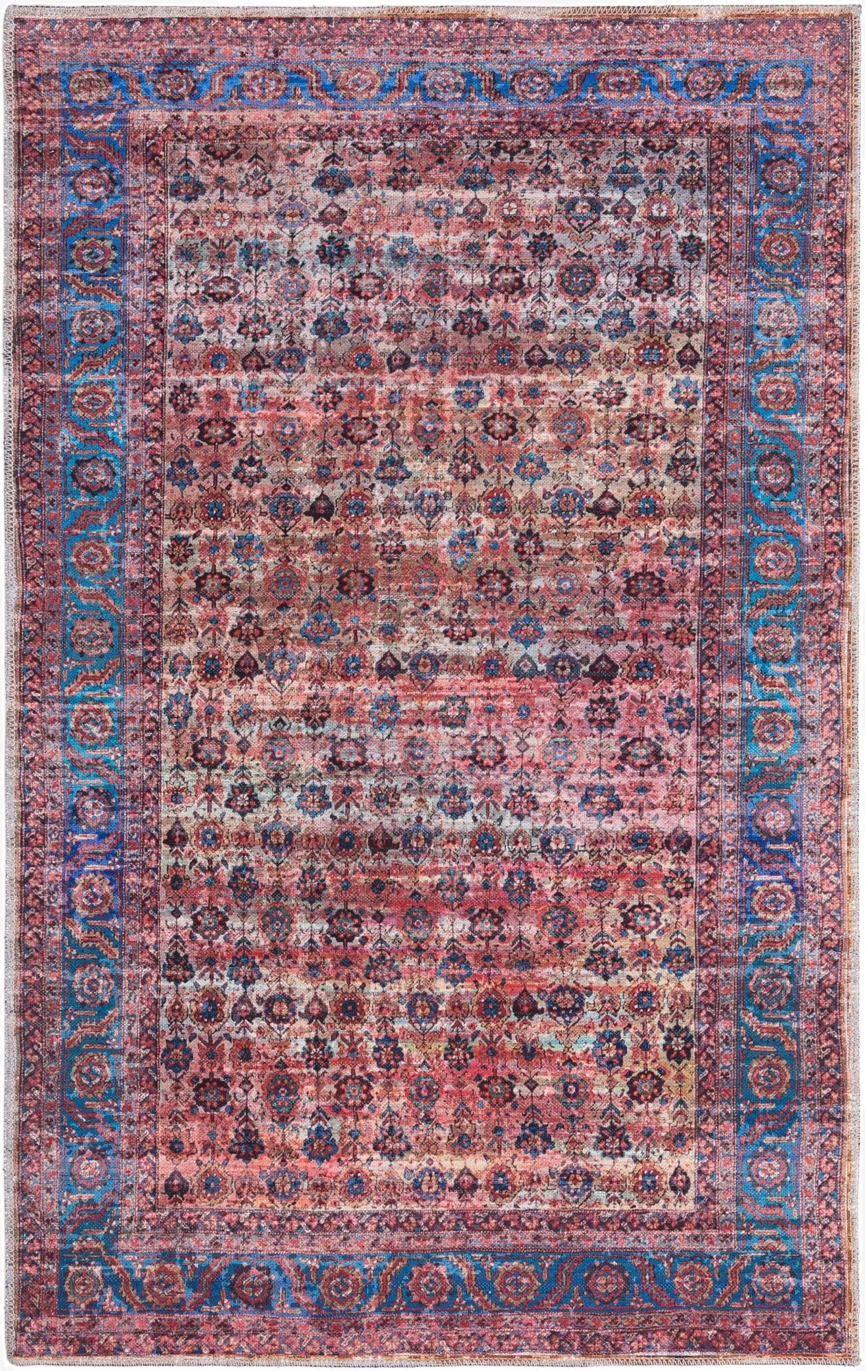 Primary image  4' x 6'  Washable Maahru Rug