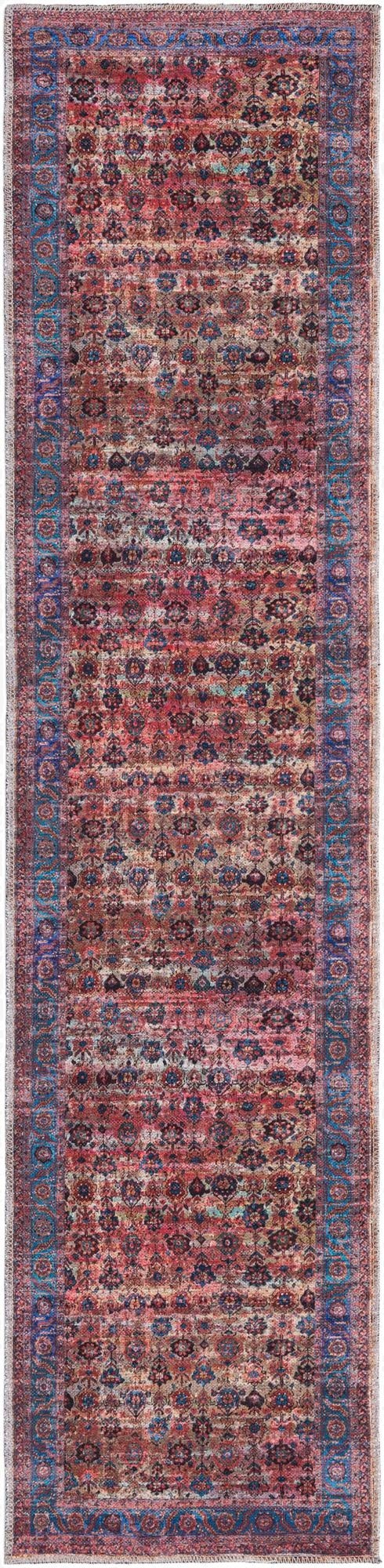 Primary image  2' x 8'  Washable Maahru Runner Rug