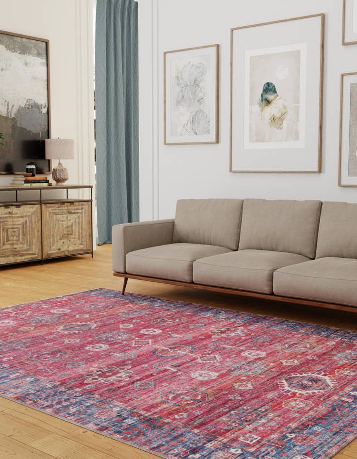 Detail image of  7' 10 x 10'  Washable Maahru Rug