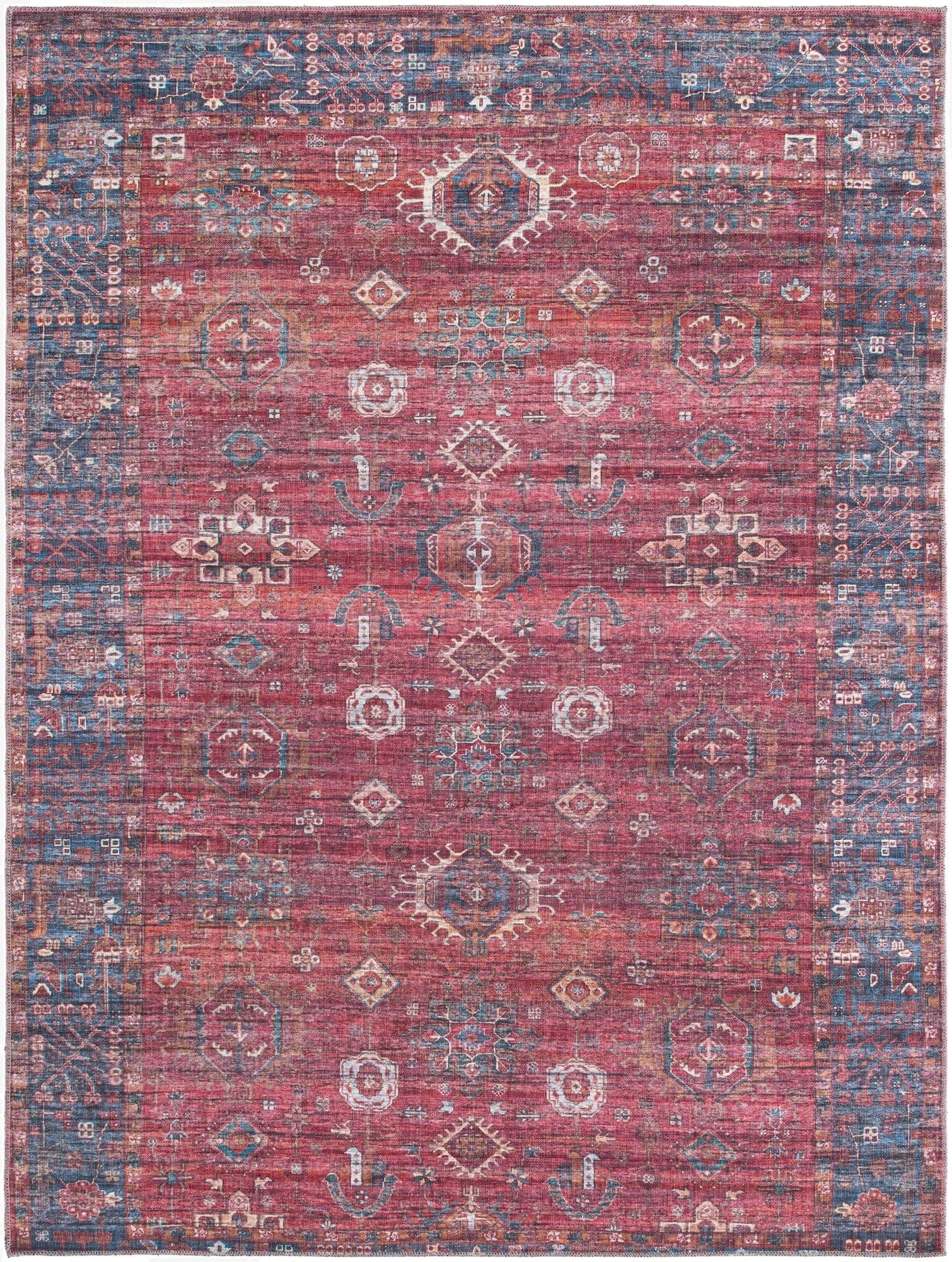  7' 3 x 10'  Washable Maahru Rug