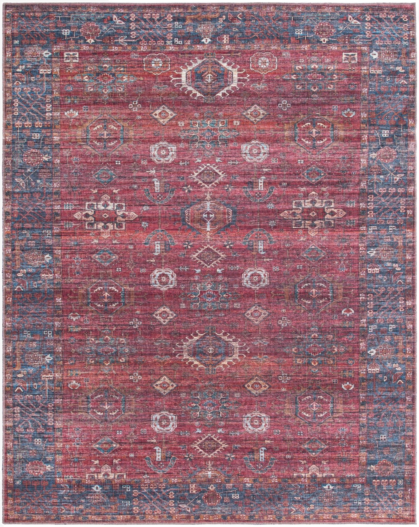  7' 10 x 10'  Washable Maahru Rug