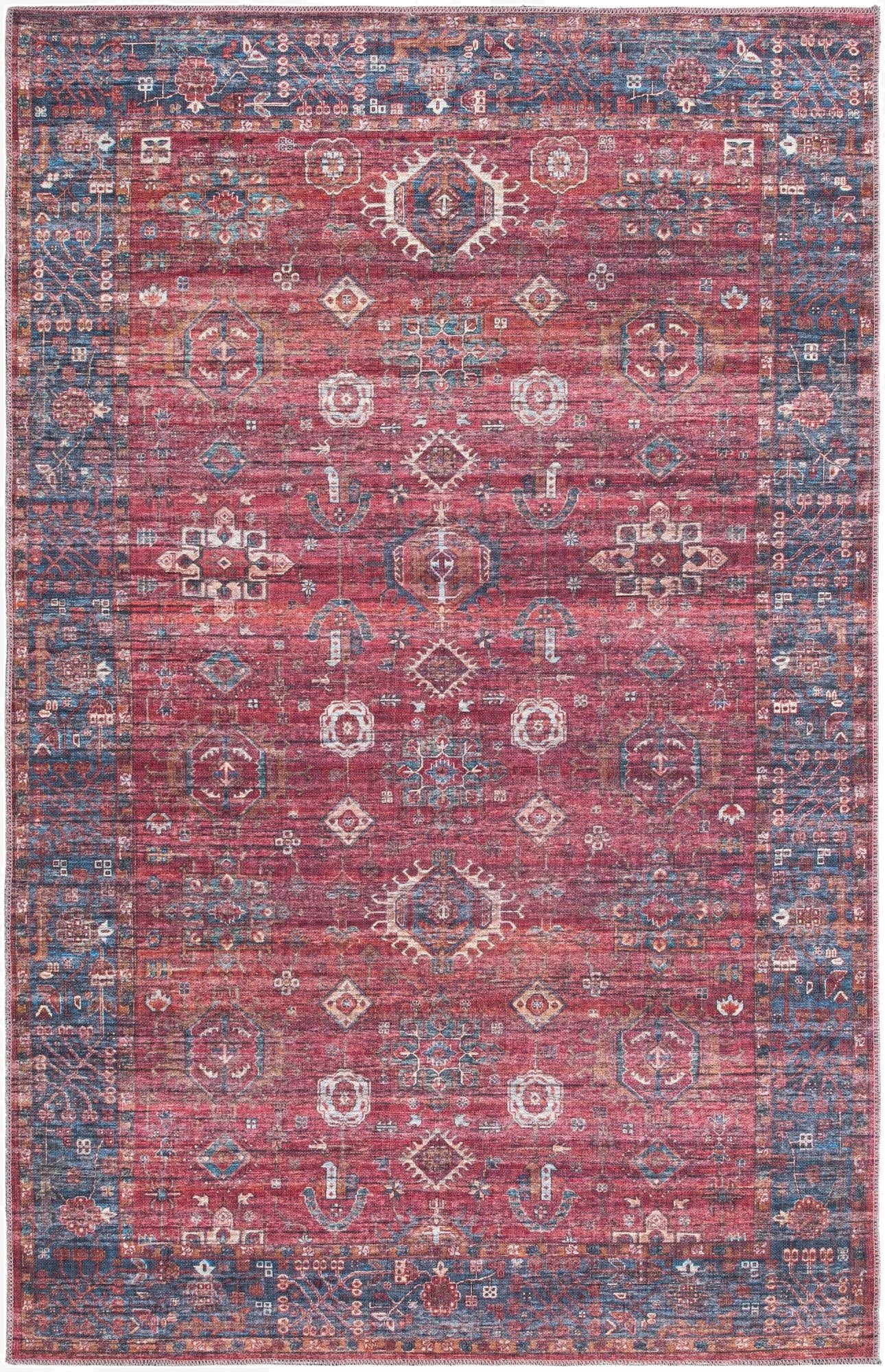 Primary image  5' 3 x 8'  Washable Maahru Rug