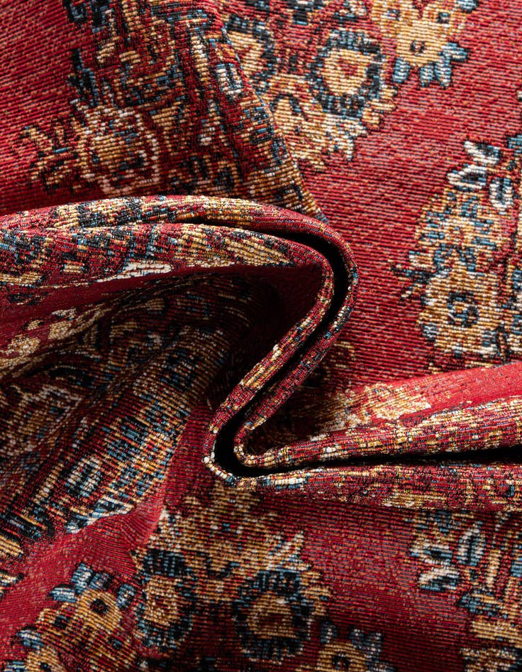 Detail image of  6' x 9'  Washable Traditional Indoor / Outdoor Rug
