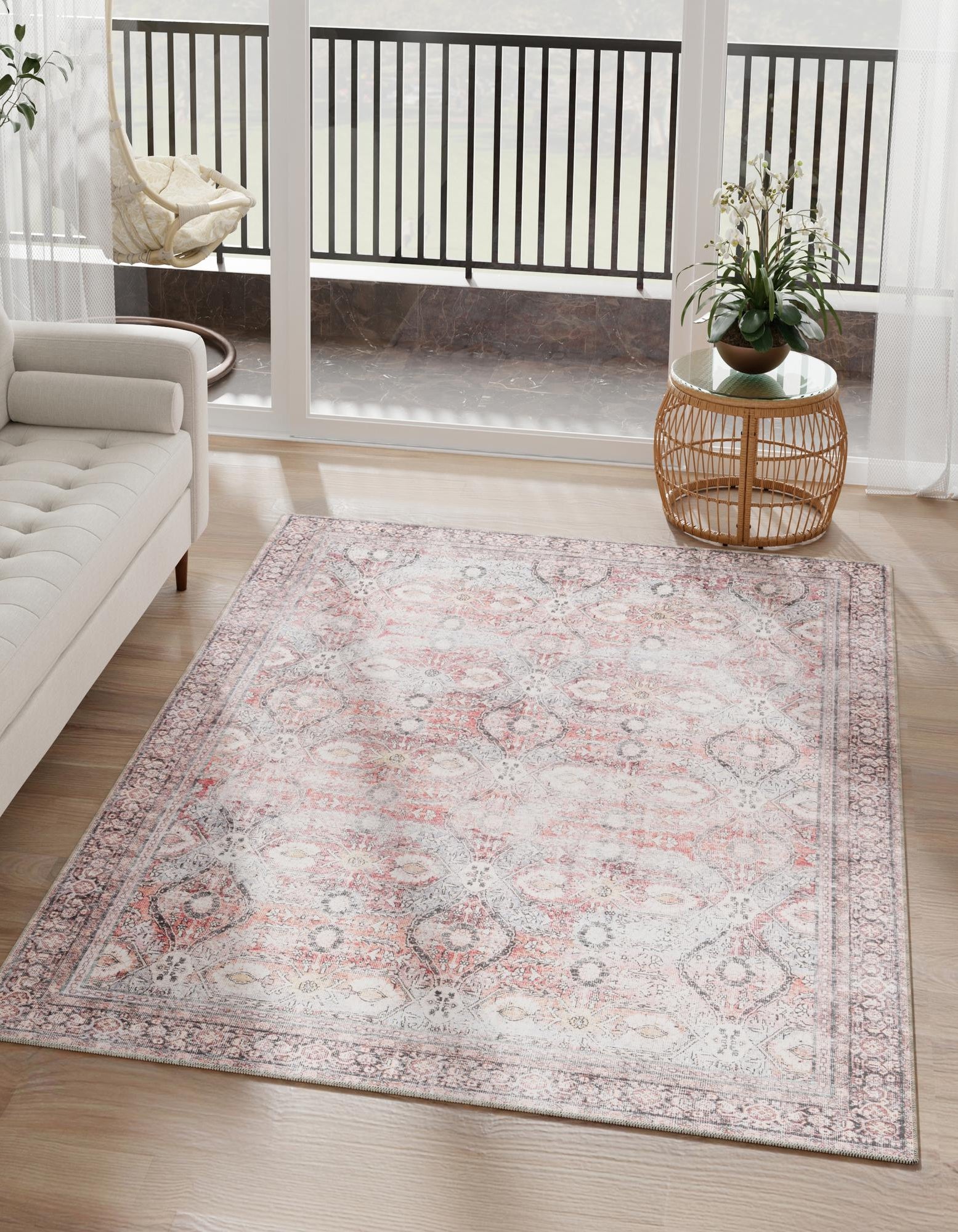 Antique Red 5' 1 x 8' Timeless Rug | Rugs.com