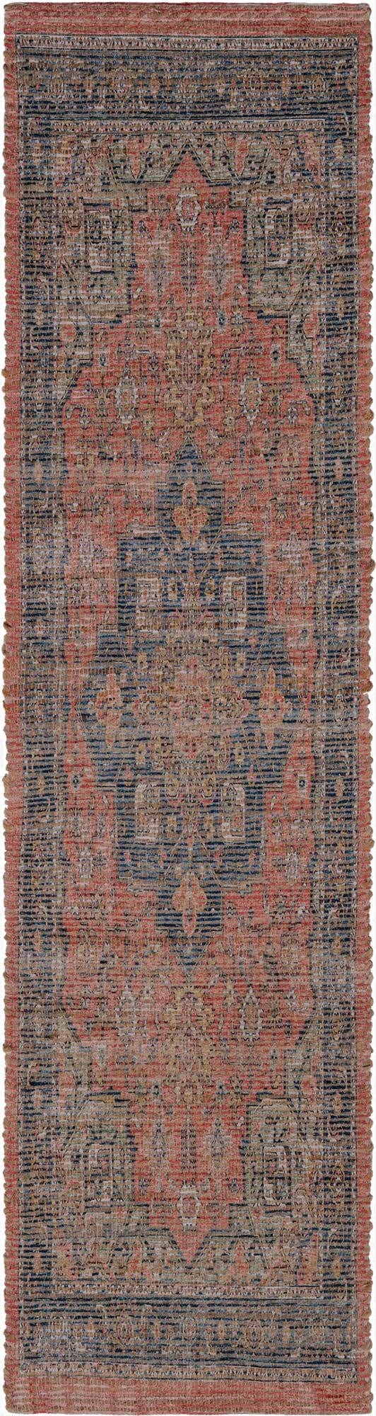  2' 2 x 8'  Hand Woven Chenille Jute Runner Rug