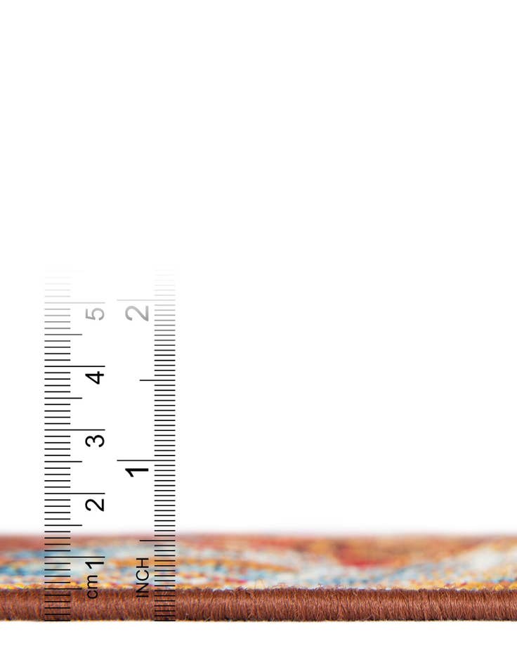 Detail image of  2' x 8'  Washable Traditional Indoor / Outdoor Runner Rug