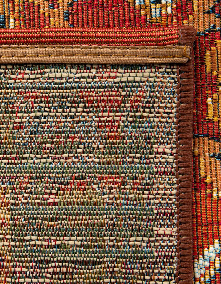 Detail image of  2' x 8'  Washable Traditional Indoor / Outdoor Runner Rug