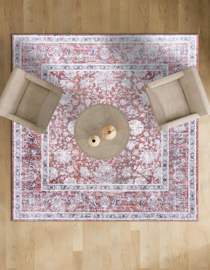 Detail image of  7' 10 x 7' 10 Yara Square Rug