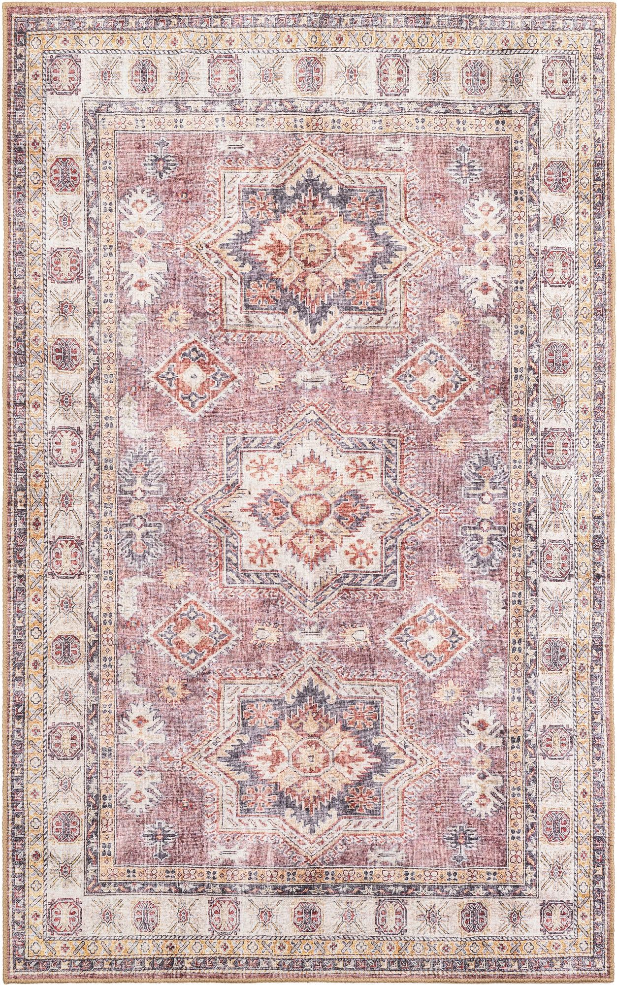 Rug Antique Rose Pink Swatch link
