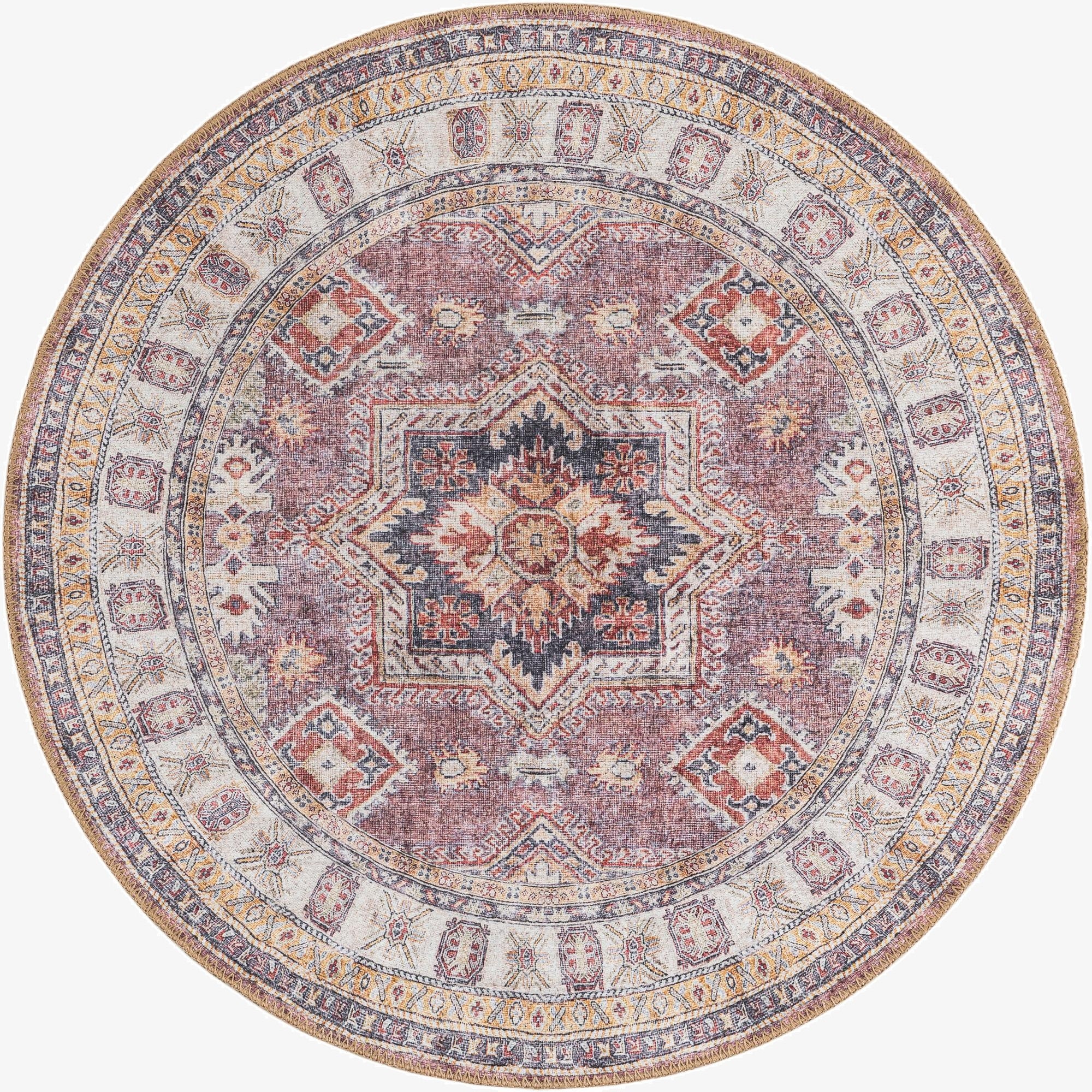  3' 6 x 3' 6 Timeless Round Rug