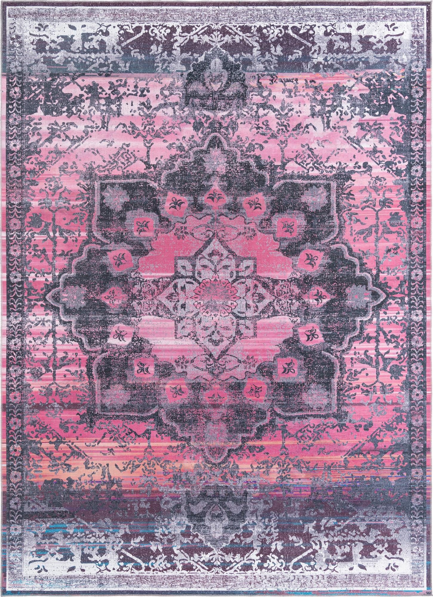  10' 6 x 14'  Washable Francesca Rug