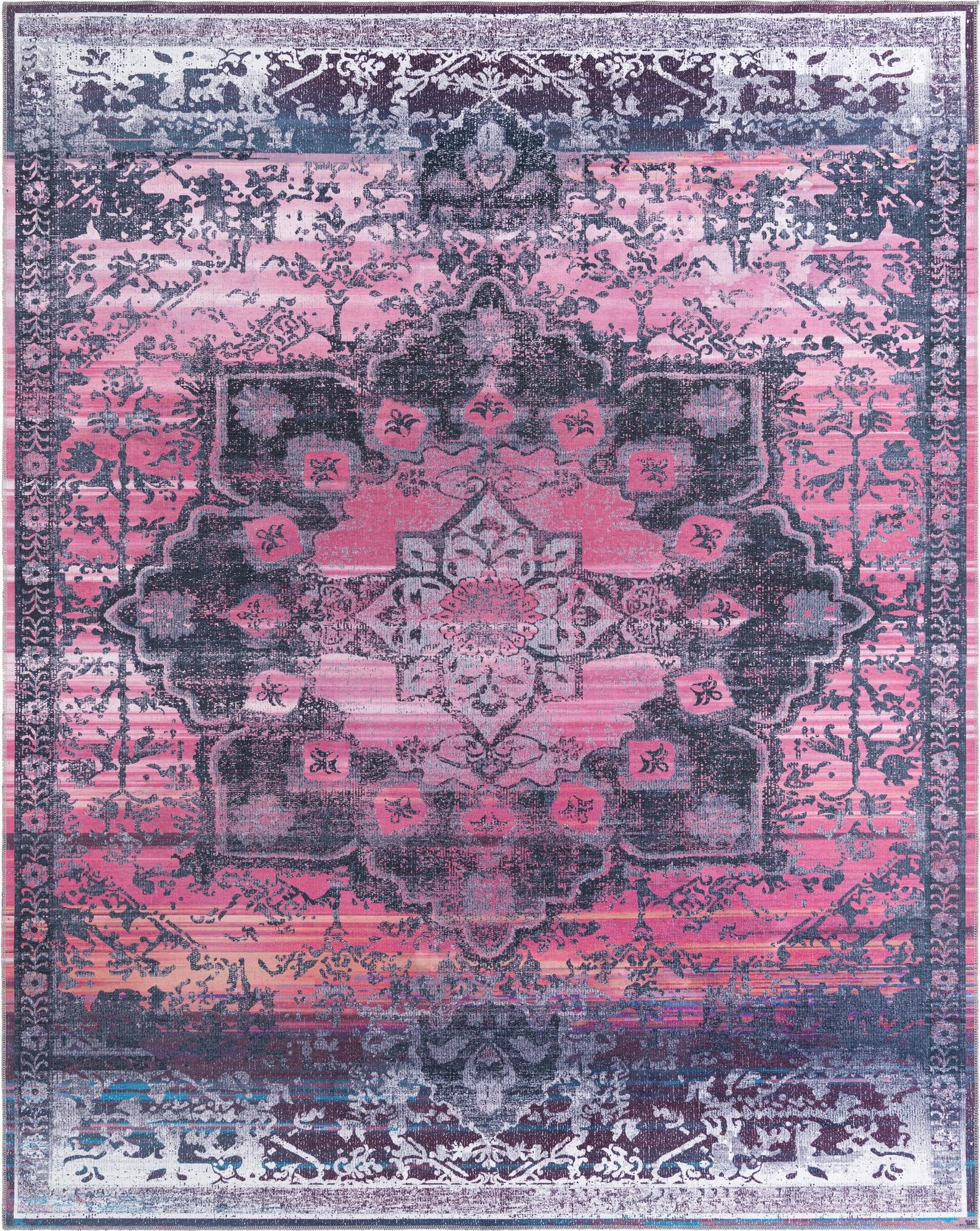  10' 6 x 13'  Washable Francesca Rug