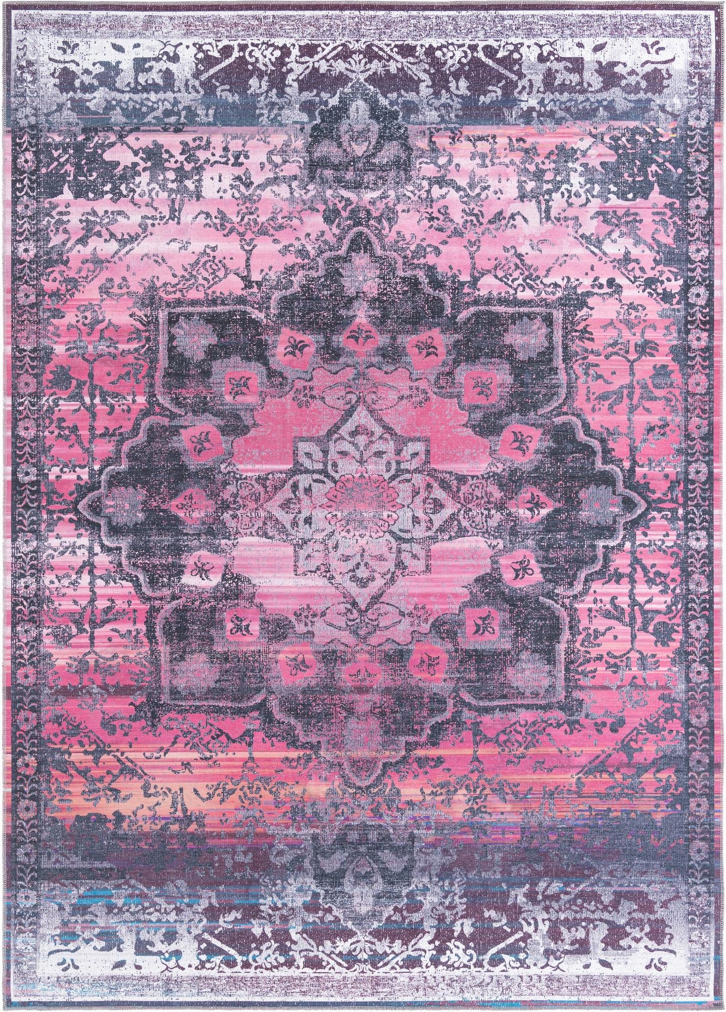  7' 10 x 11'  Washable Francesca Rug
