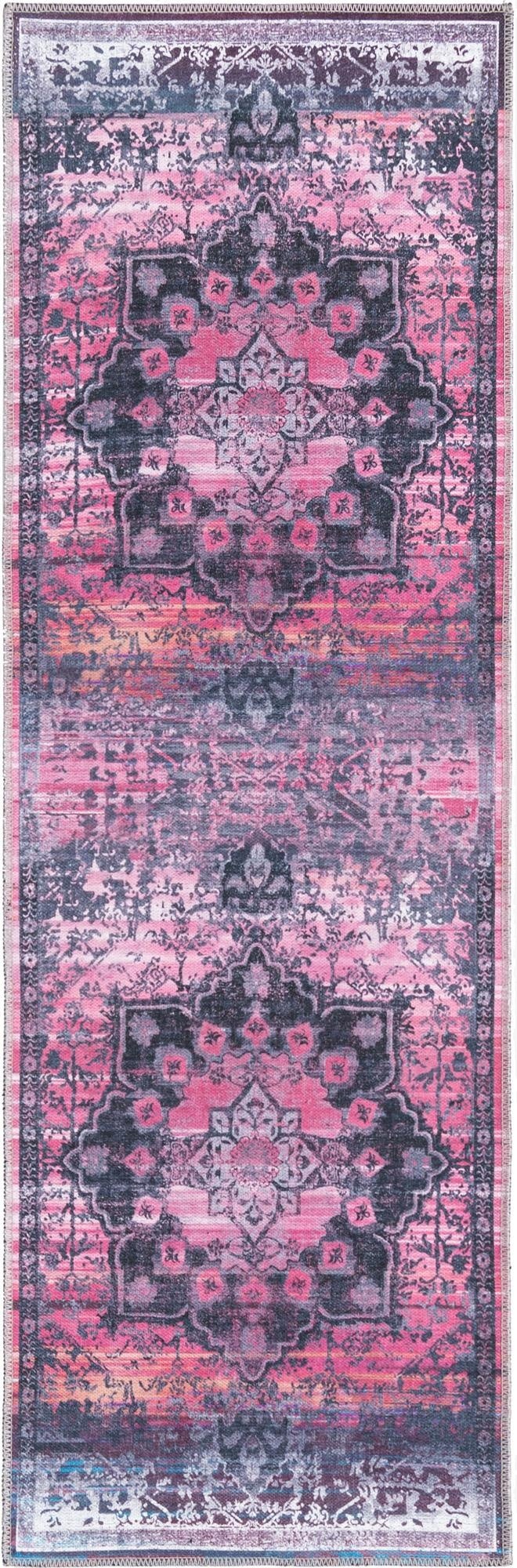  2' x 6'  Washable Francesca Runner Rug