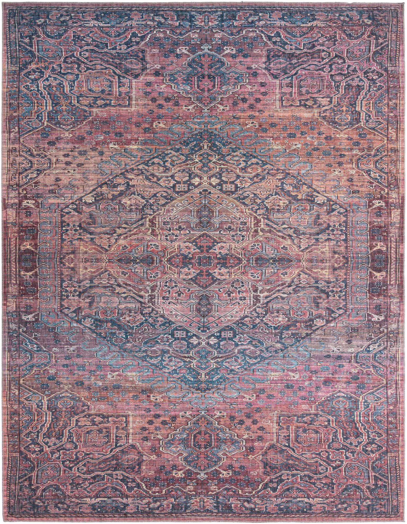 Primary image  9' 2 x 12'  Washable Maahru Rug