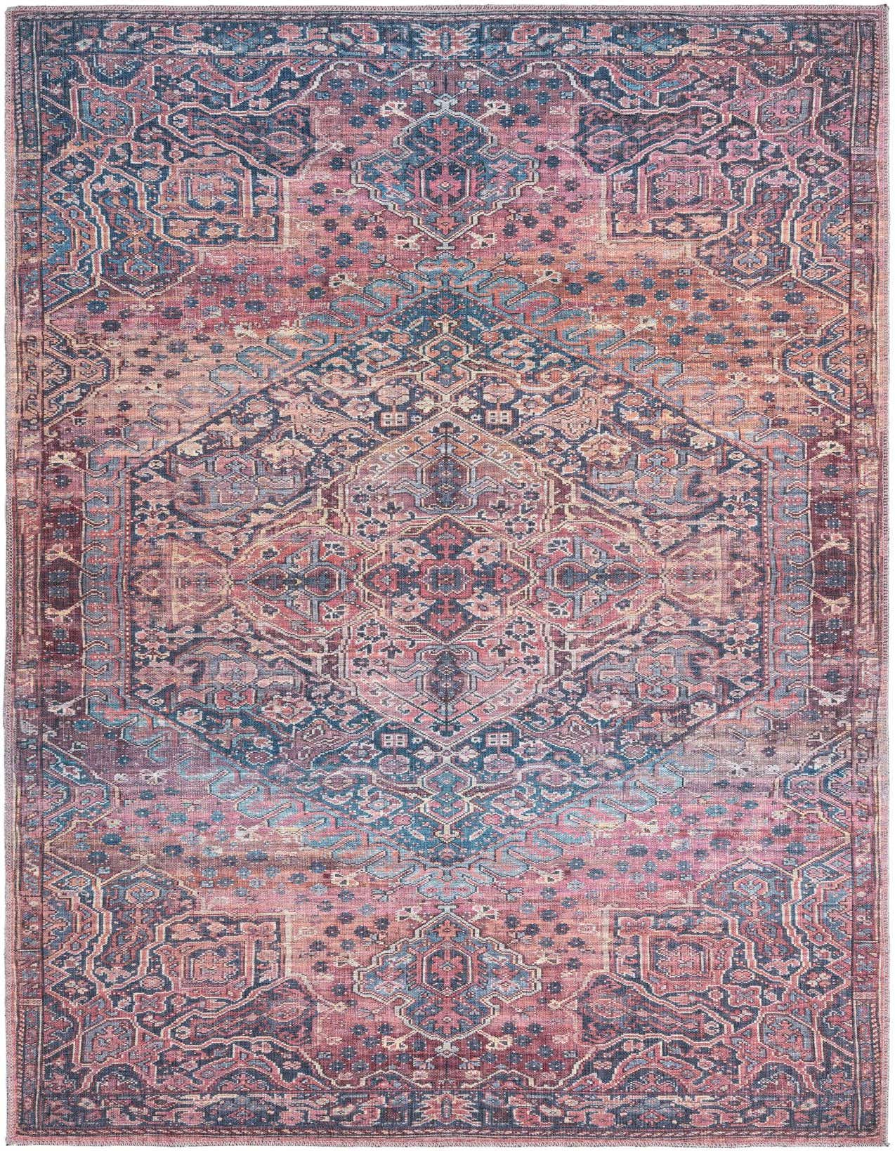 Primary image  5' 3 x 8'  Washable Maahru Rug