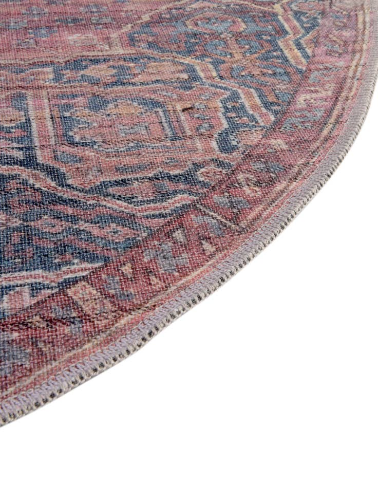 Detail image of  10' 6 x 10' 6  Washable Maahru Round Rug