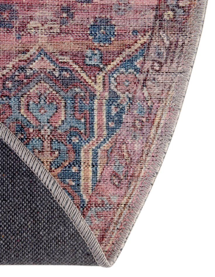 Detail image of  10' 6 x 10' 6  Washable Maahru Round Rug