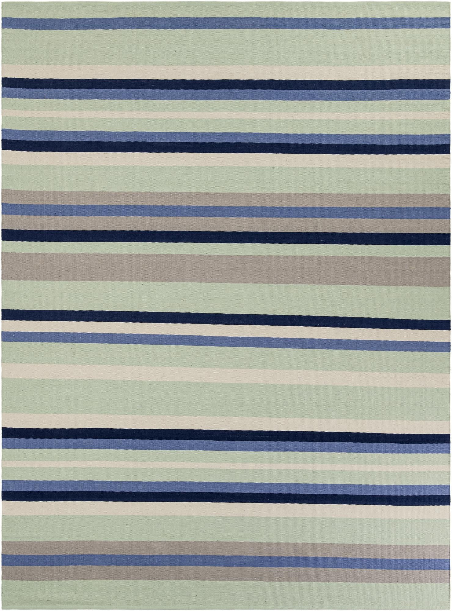 Rug Aqua Blue and Gray Swatch link