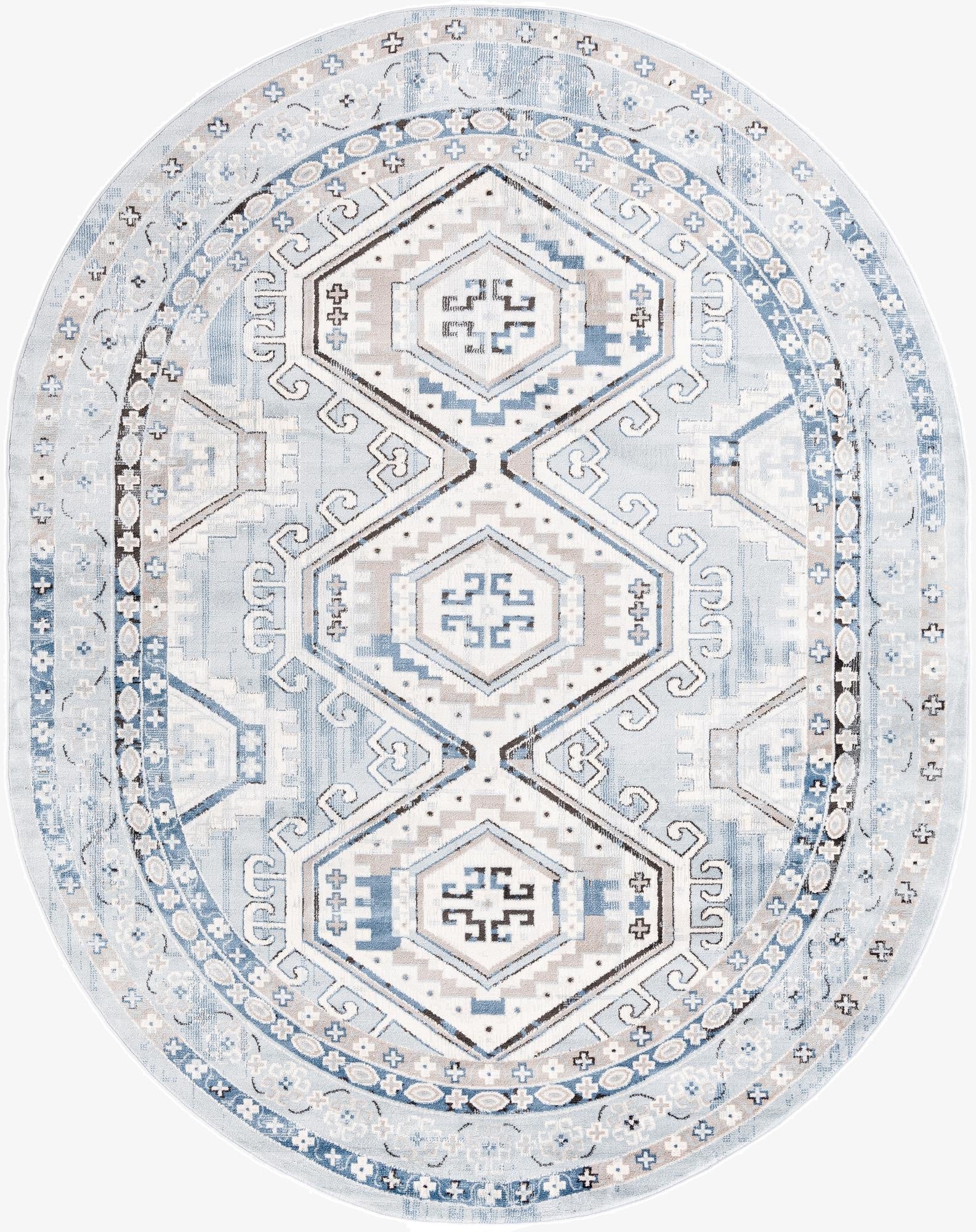  7' 10 x 10' Charlotte Oval Rug
