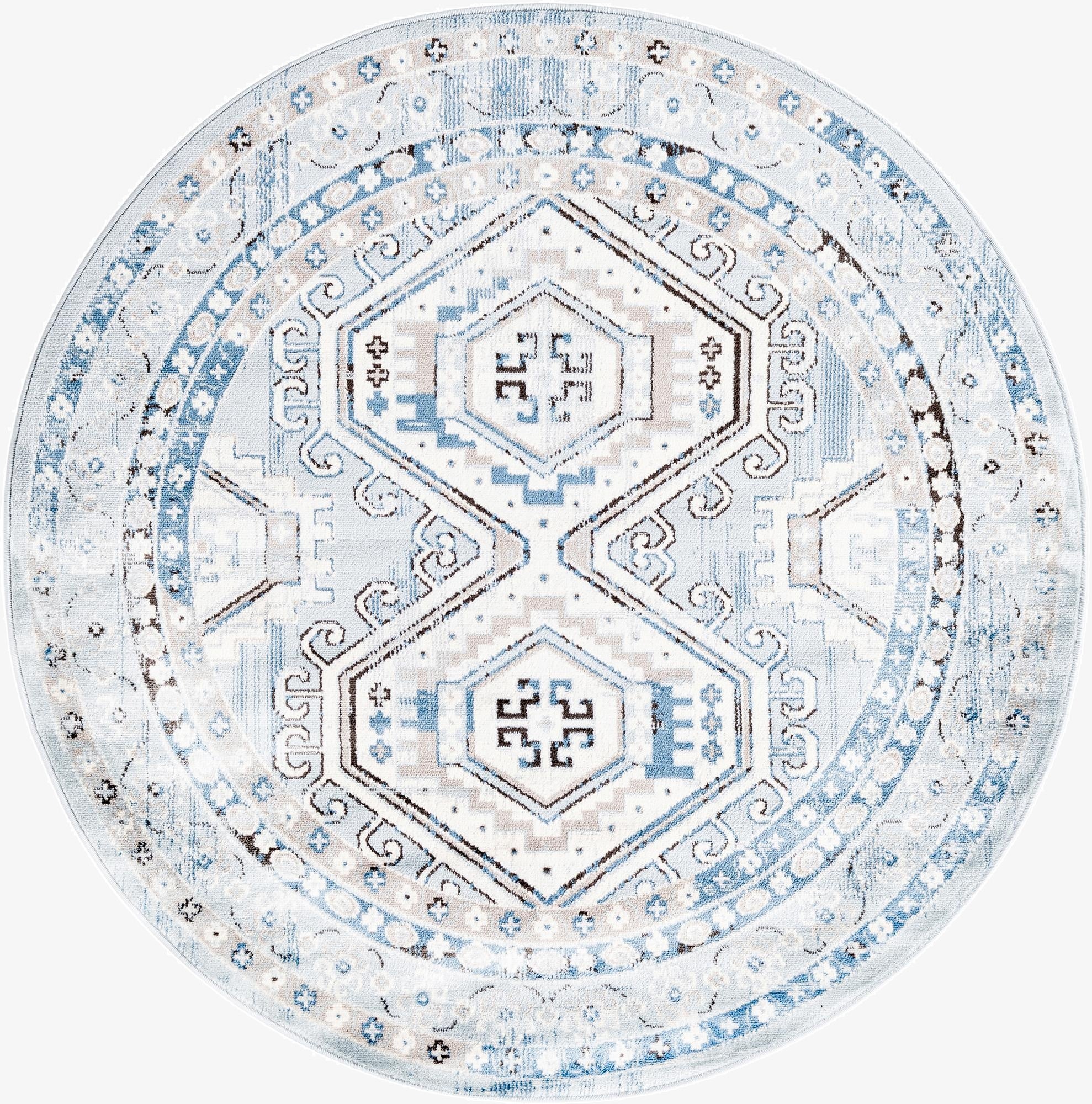  5' 3 x 5' 3 Charlotte Round Rug