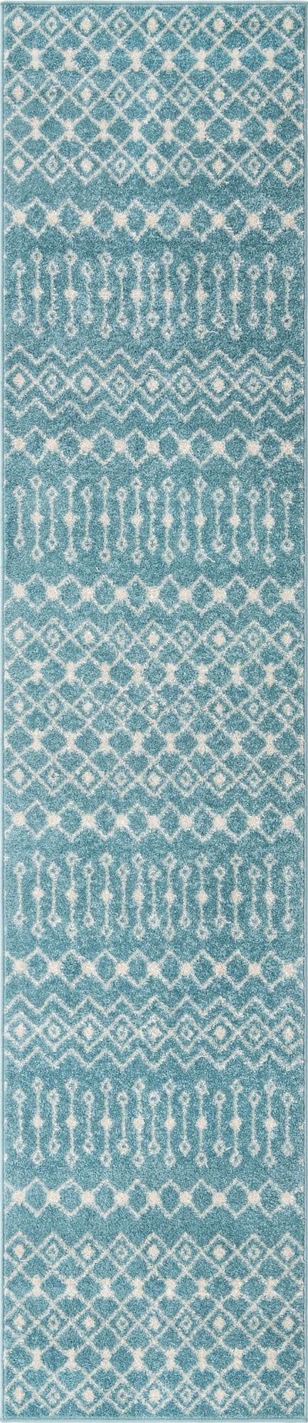  2' 7 x 12' Moroccan Trellis Runner Rug