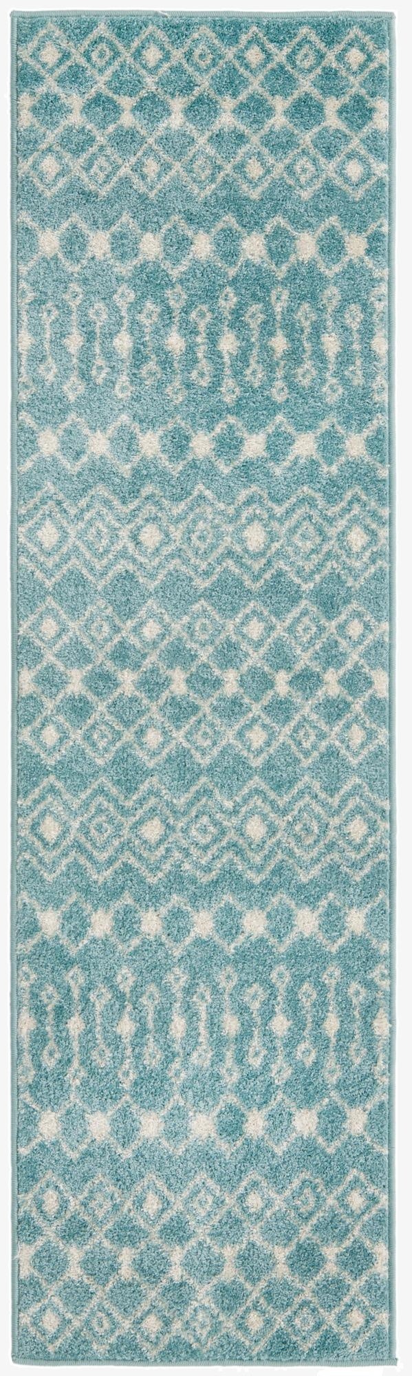 Primary image  2' x 7' Moroccan Trellis Runner Rug