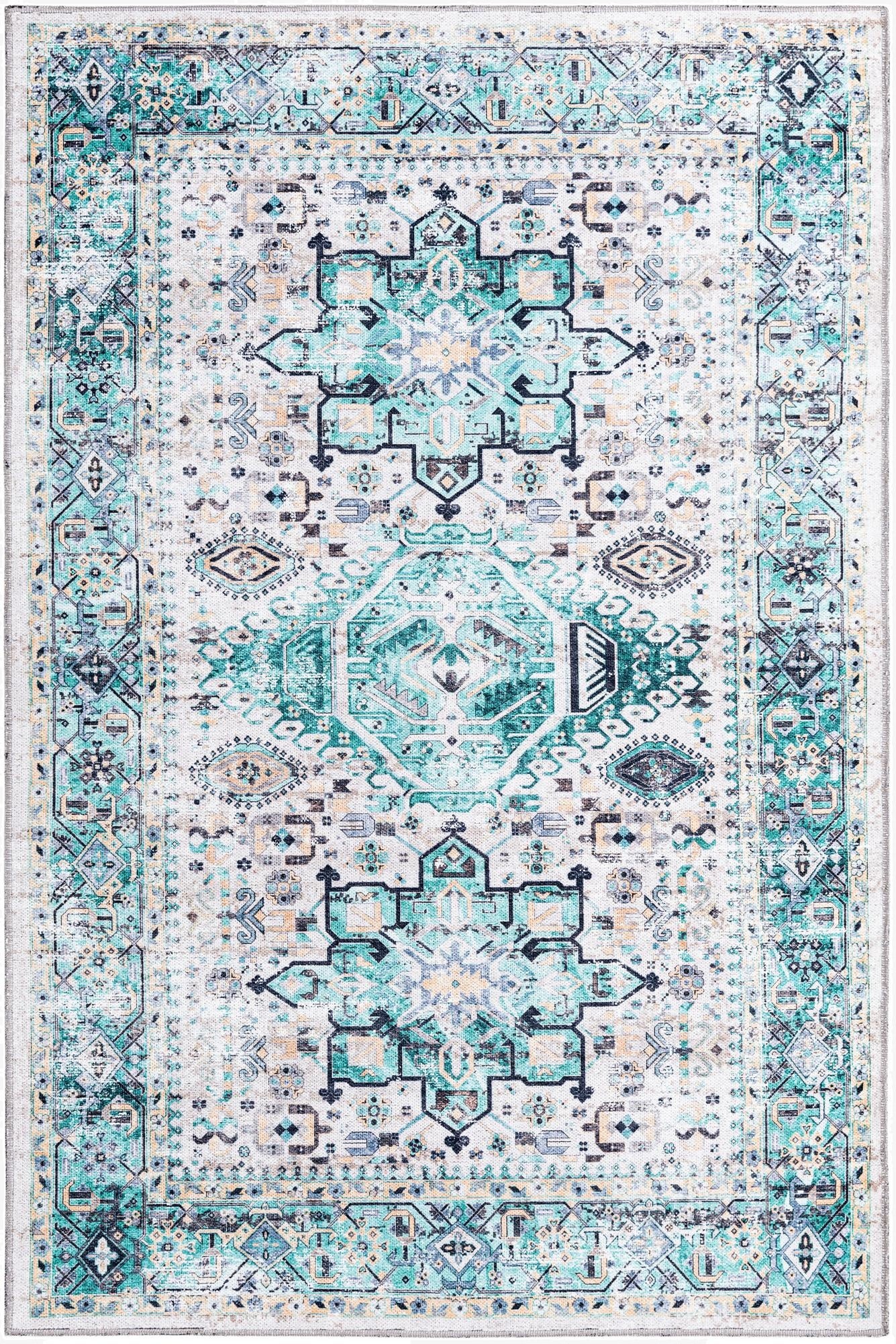 Primary image  4' x 6'  Washable Yara Rug