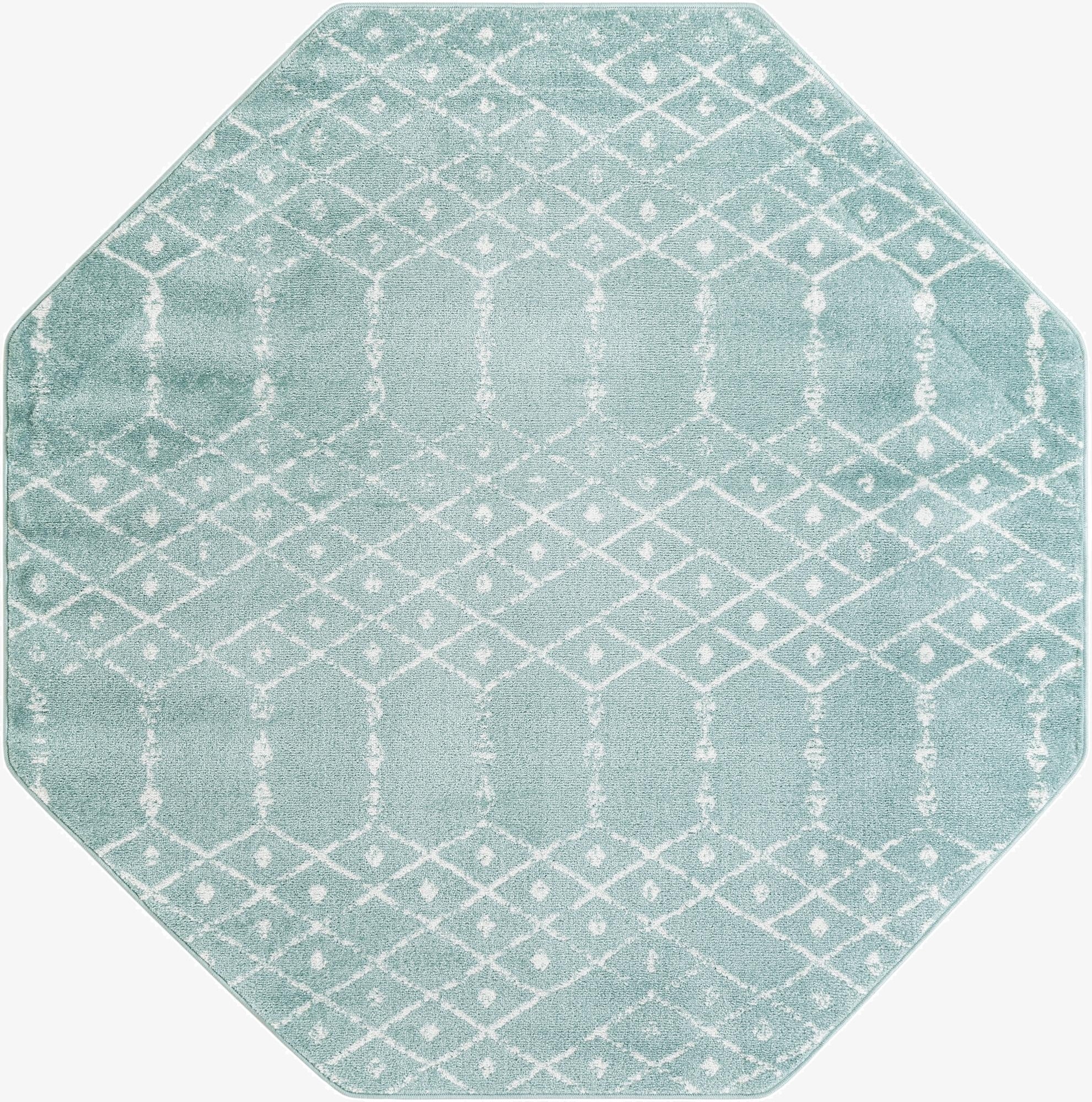  6' 1 x 6' 1 Paxon Trellis Octagon Rug