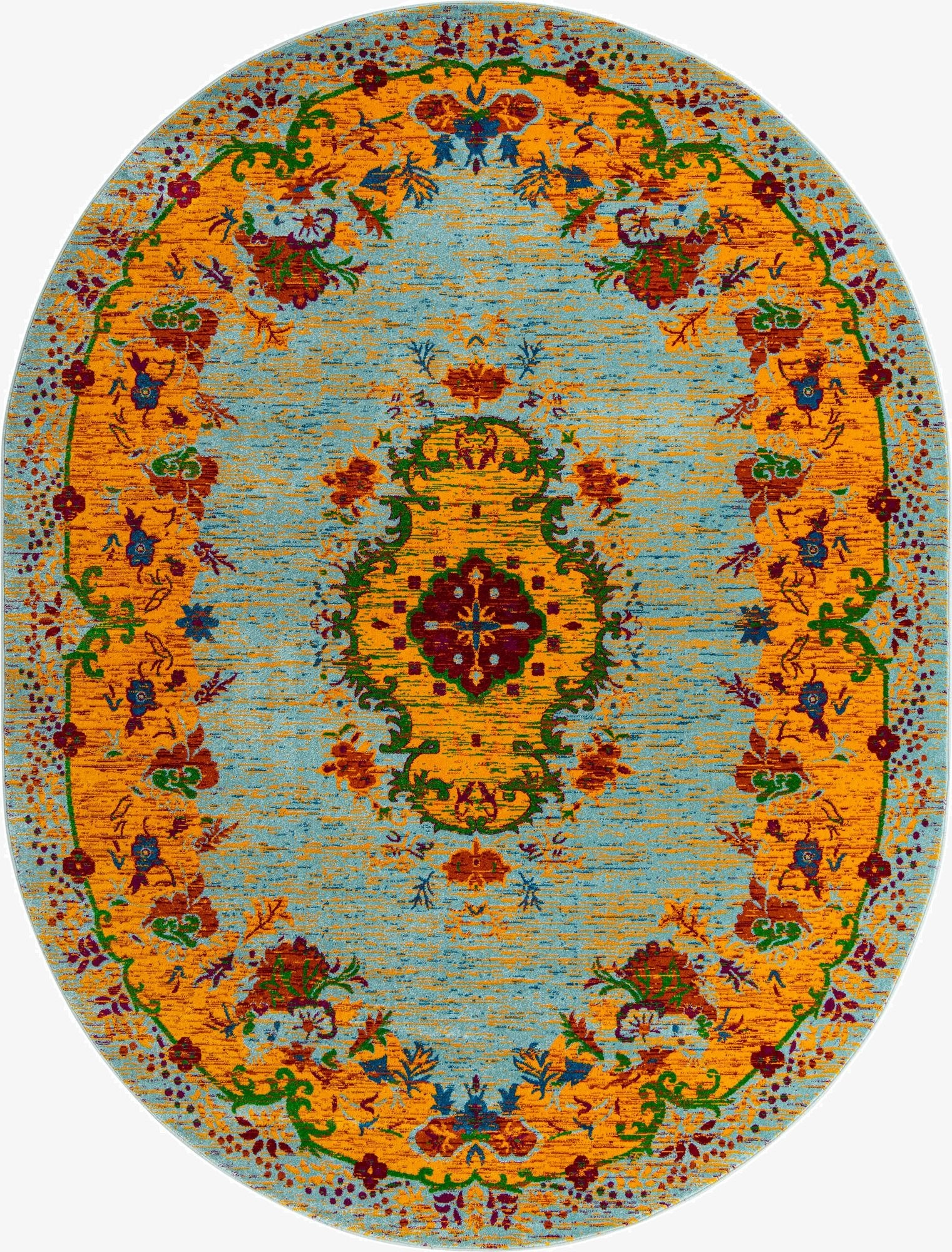  7' 10 x 10' Calypso Oval Rug