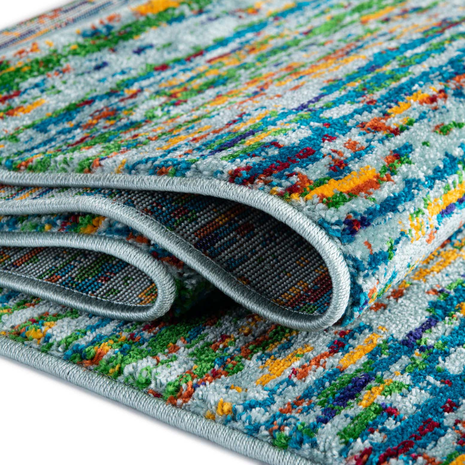 Aqua 7' 10 x 10' Calypso Rug | Rugs.com