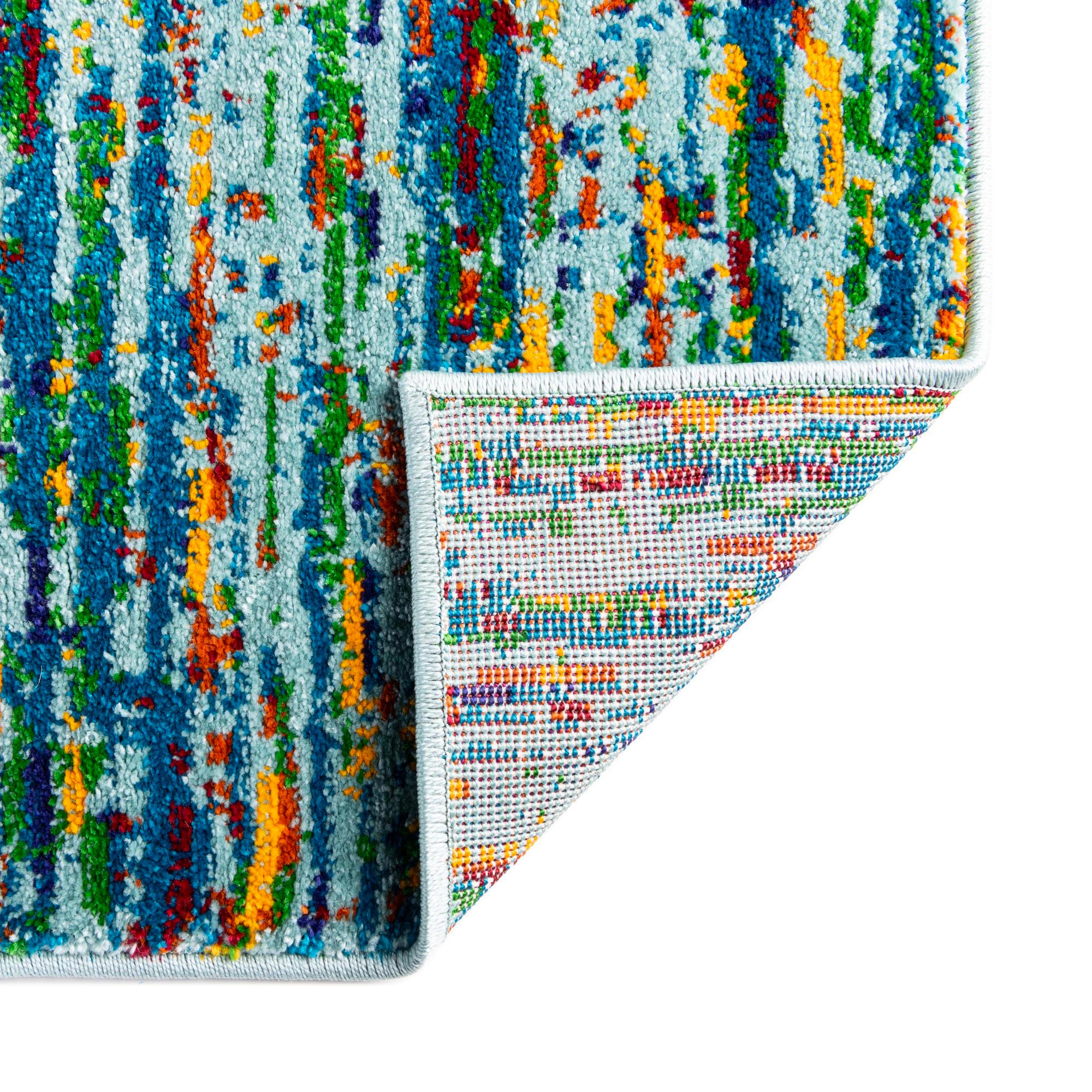 Aqua 7' 10 x 10' Calypso Rug | Rugs.com