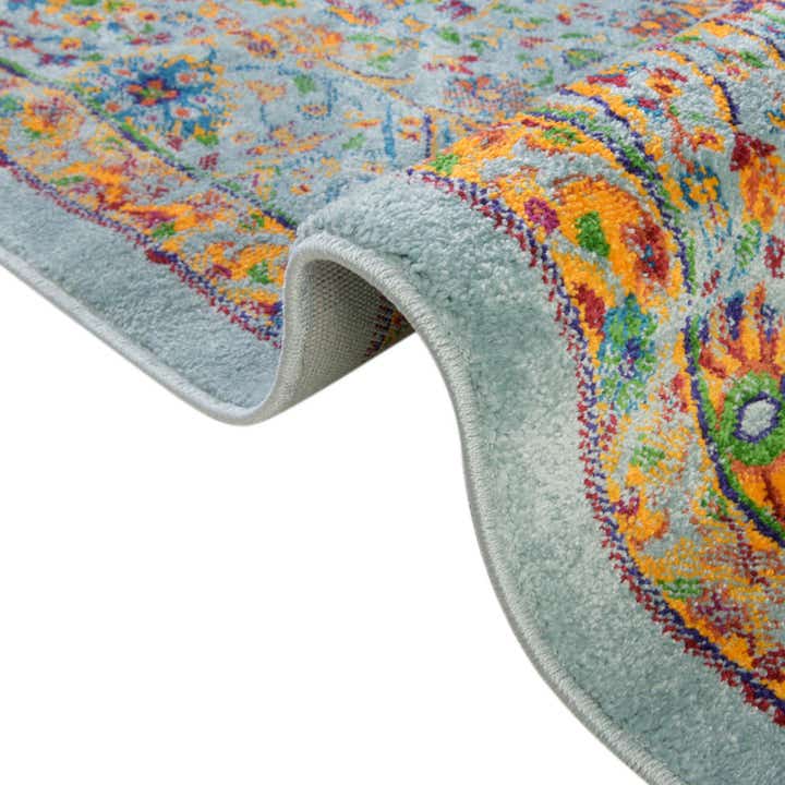 Aqua 7' 10 x 10' Calypso Rug | Rugs.com