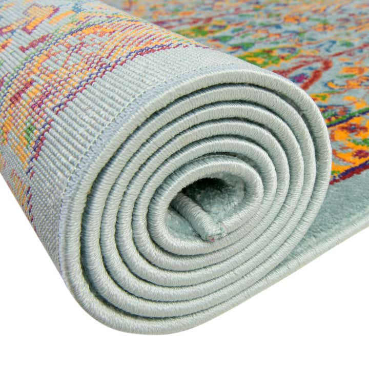 Aqua 7' 10 x 10' Calypso Rug | Rugs.com