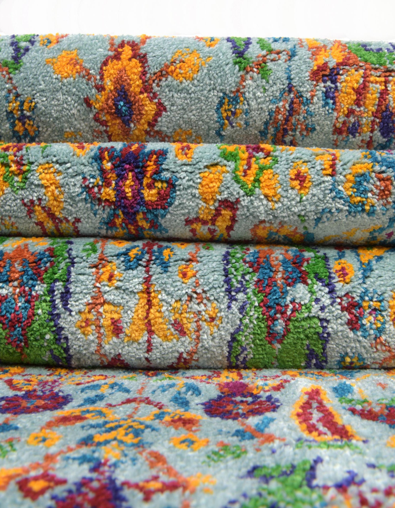 Aqua 9' x 12' Calypso Rug | Rugs.com