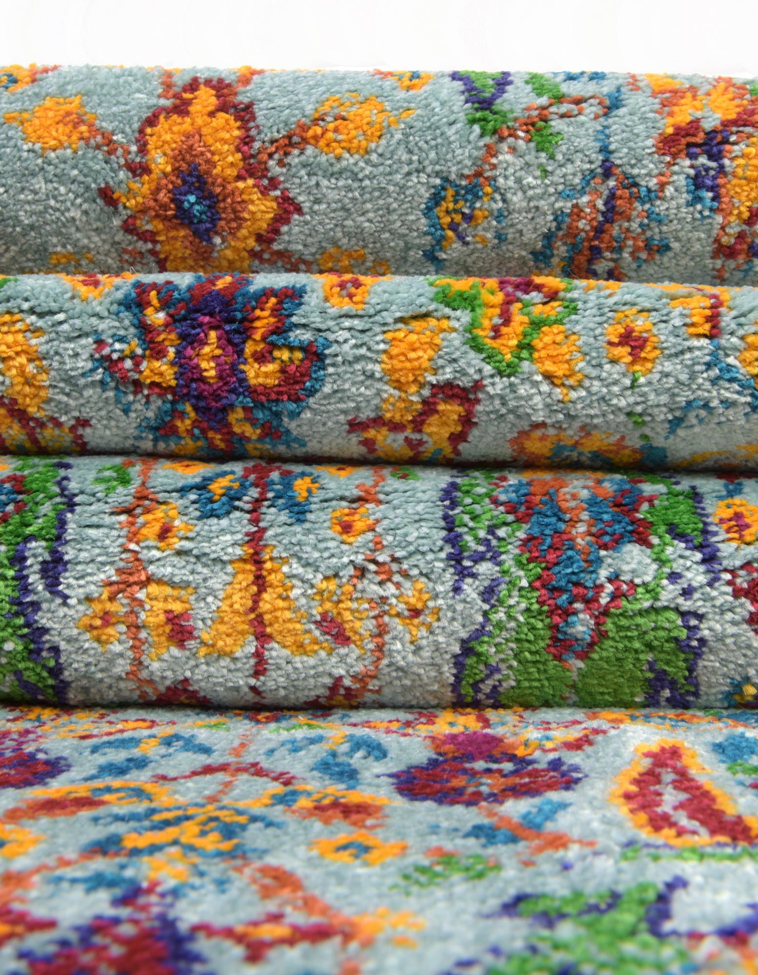 Aqua 9' x 12' Calypso Rug | Rugs.com