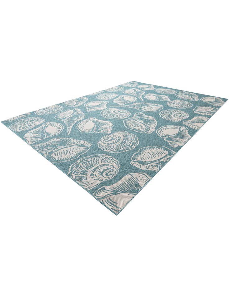 Detail image of  10' x 14'  Washable Coastal Indoor / Outdoor Rug