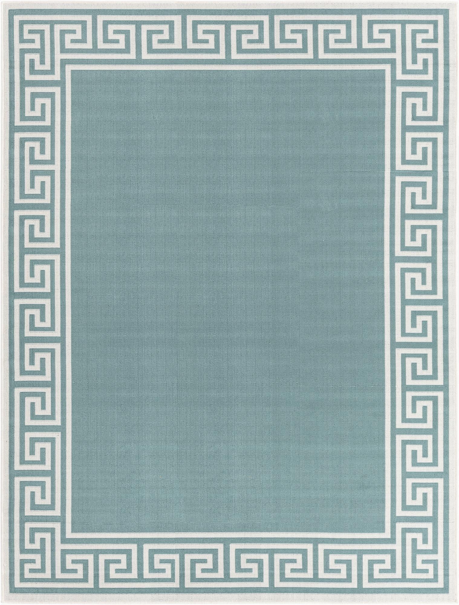  7' 10 x 10'  Washable Coastal Indoor / Outdoor Rug