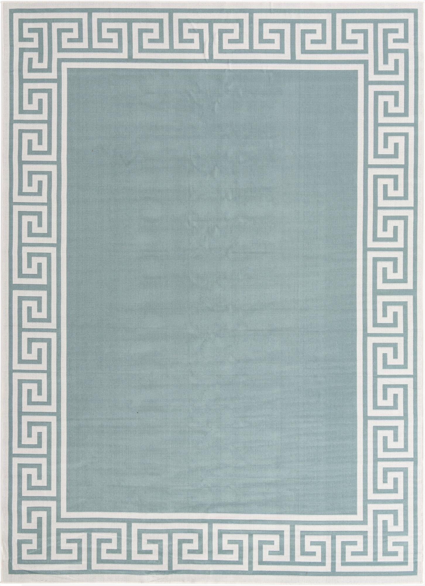  9' x 12'  Washable Coastal Indoor / Outdoor Rug