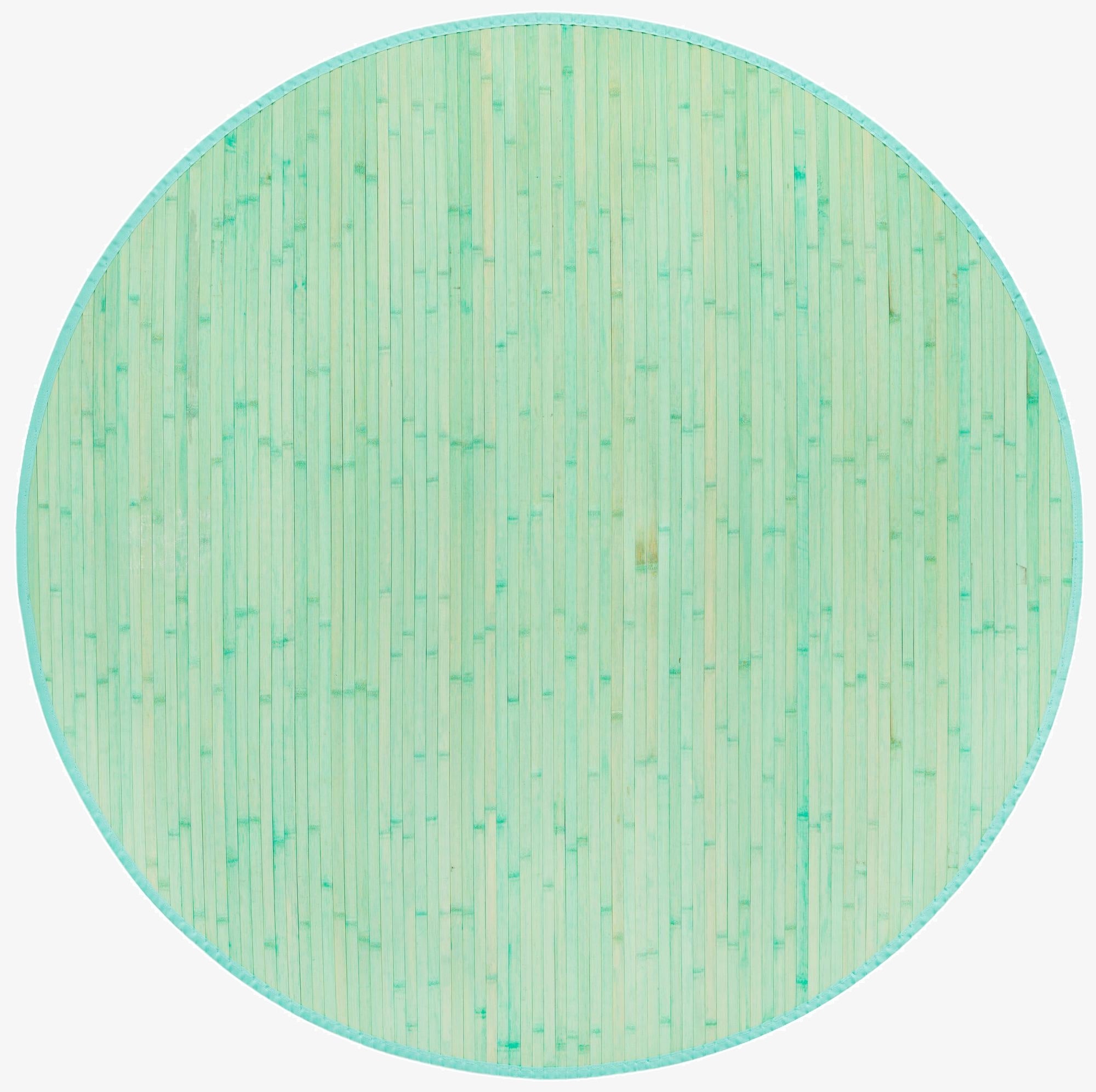  5' 3 x 5' 3 Bamboo Round Rug